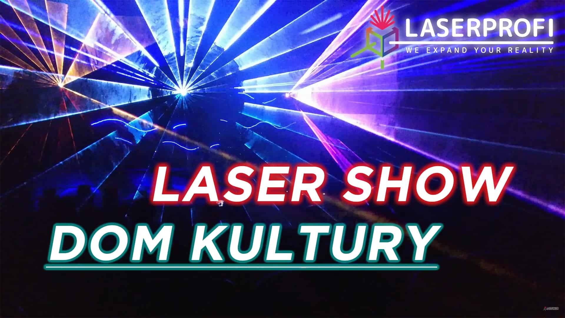 Laser show w domu kultury